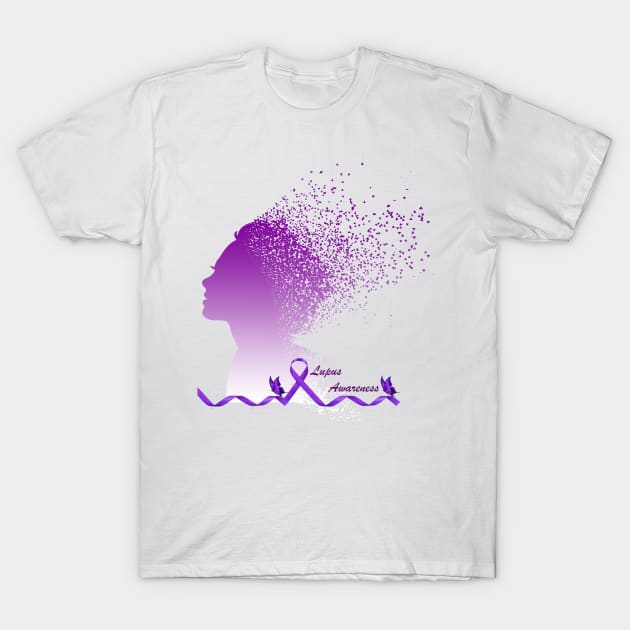 Lupus Awareness T-Shirt by albaley